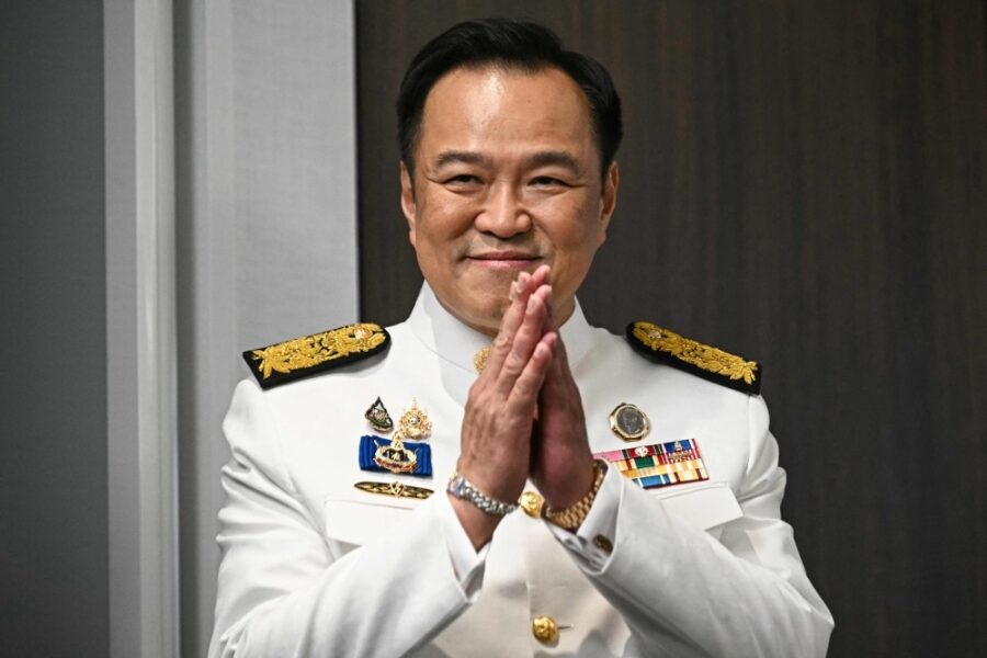 Thailand Prime Minister and Interior Minister Anutin Charnvirakul.