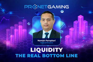 Naman Paropkari, head of finance at Pronet Gaming
