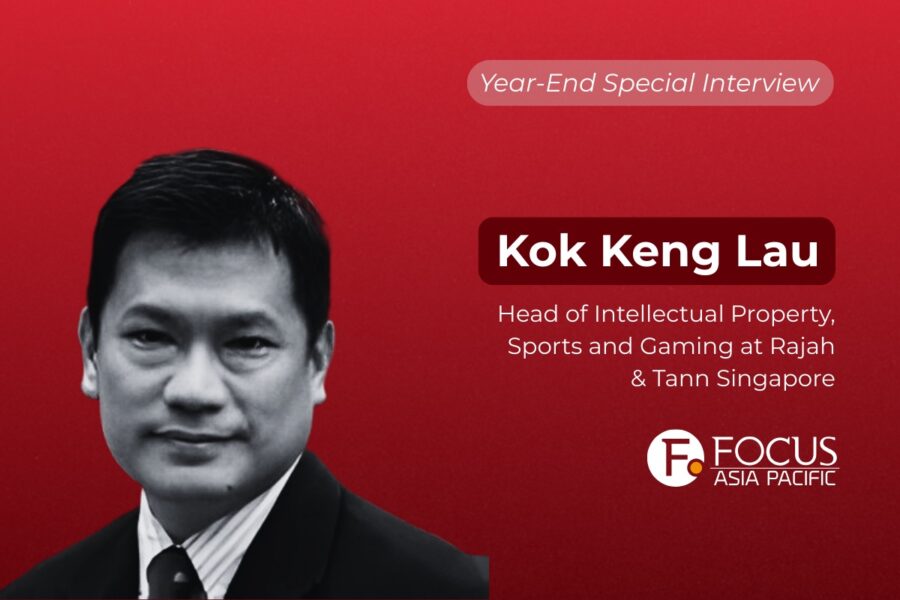 Kok Keng Lau, Head of Intellectual Property, Sports and Gaming at Rajah & Tann Singapore.