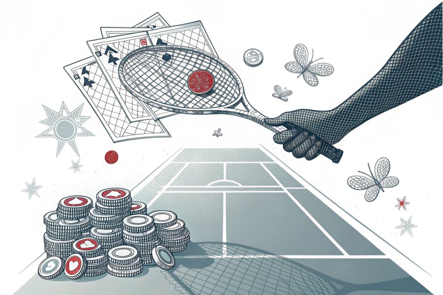 Regulator investigates after unlicensed gambling sites use Australian Open to promote offerings