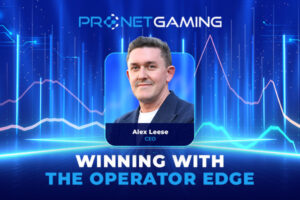 Alex Leese, CEO of Pronet Gaming. Winning with the operator edge.