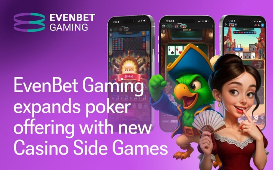 EvenBet Gaming expands poker offering with new side games designed to drive additional operator growth