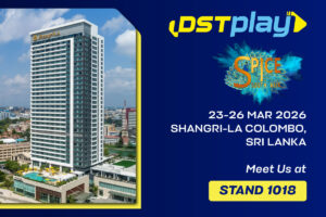 DSTPLAY - 23-26 MAR 2026. Shangri-La Colombo, Sri Lanka. Meet us at Stand 1018.