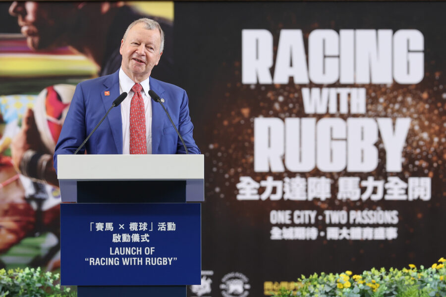Hong Kong Jockey Club chief executive officer Winfried Engelbrecht-Bresges. Credit: HKJC.
