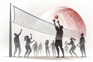 Galaxy Entertainment Group held community volleyball initiative