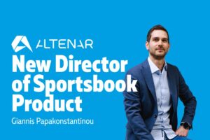 Altenar - Giannis Papakonstantinou, new director of sportsbook product.