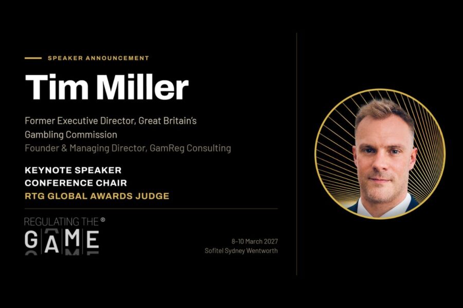 Tim Miller, former executive director of the UK Gambling Commission, confirmed as keynote speaker for Regulating the Game 2027