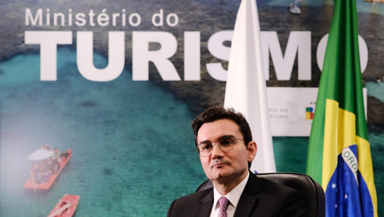 Celso Sabino é o atual ministro do Turismo (Imagem: Roberto Castro/Divulgação MTur).