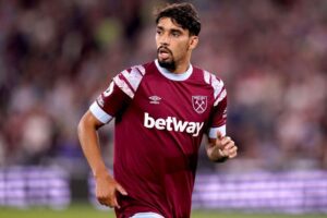 Paquetá atua pelo West Ham da Inglaterra, equipe que é patrocinada pela casa de apostas Betway.