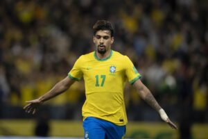 Mesmo com investigação em curso, Paquetá se apresentou à Seleção Brasileira. (Foto: Lucas Figueiredo/CBF)