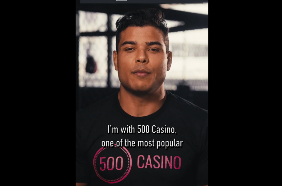 Borrachinha anuncia parceria com a 500 Casino ( Imagem: Reprodução X (Twitter)