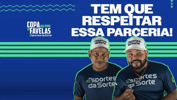 Esportes da Sorte volta a ser patrocinadora da Copa das Favelas (Imagem: Divulgação)