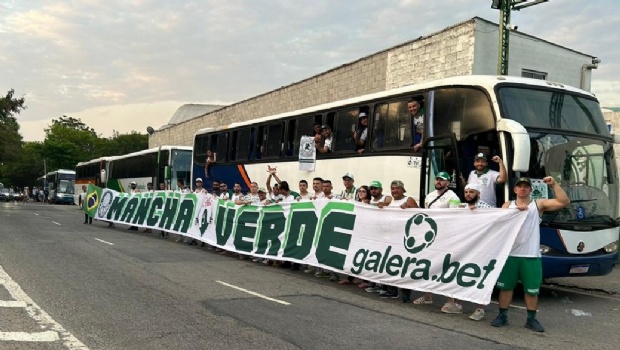 Galera.bet apoia viagem de torcida do Palmeiras para jogo da