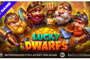 Luck Dwarfs é o novo jogo de caça-níquel online produzido pela Ela Games (Imagem: Divulgação)