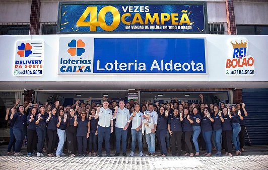 Loteria Aldeota é a campeã da venda de bolões pela 40ª vez. (Foto: Reprodução/Instagram/Loteria Aldeota)