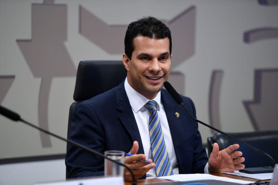 Senador Irajá foi relator do Projeto de Lei Nº 2234/22 no CCJ. (Foto: Edilson Rodrigues/Agência Senado)