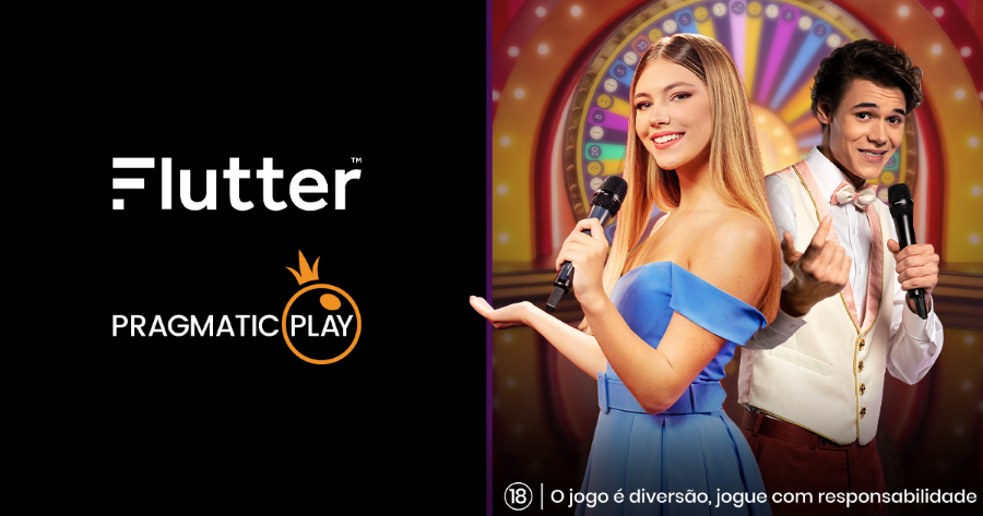 Portfólio das marcas da Flutter terão jogos de cassino ao vivo da Pragmatic Play (Imagem: Divulgação)