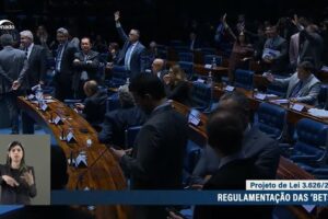 Projeto é considerado prioritário para o equilíbrio das contas públicas. (Imagem: Reprodução/YouTube/TV Senado)