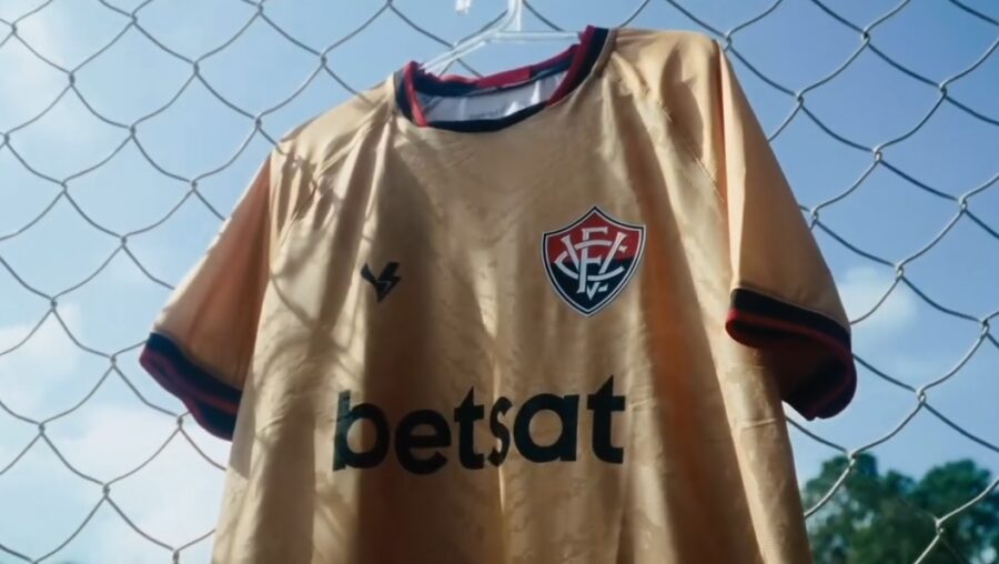 Betsat será o patrocinador máster do Vitória por dois anos. (Imagem: Reprodução/Instagram)