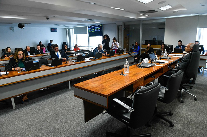 Audiência pública da CEsp debateu a manipulação de resultados no futebol brasileiro. (Foto: Marcos Oliveira/Agência Senado)