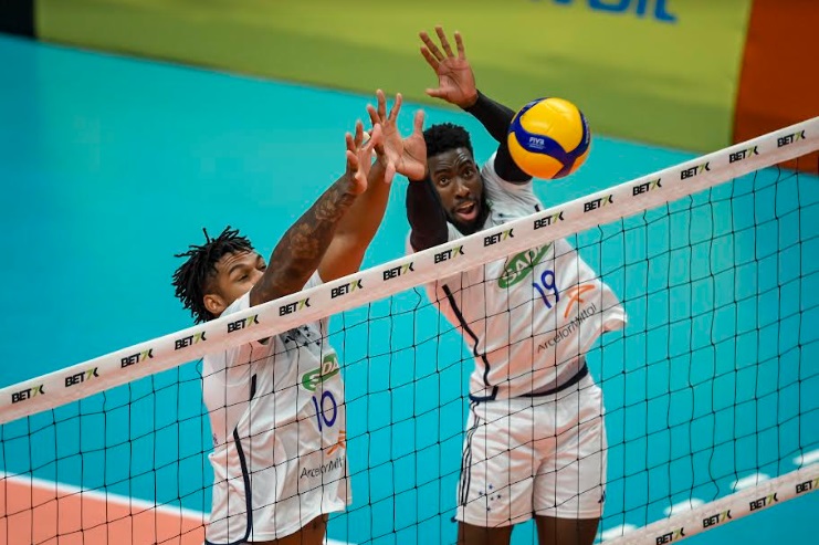 Bet7k tem contrato com a Confederação Brasileira de Voleibol até o final do ano. (Foto: Agência i7/Sada Cruzeiro)