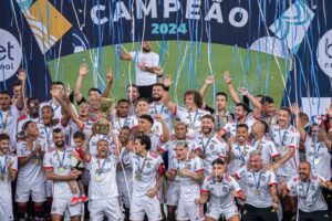 Flamengo foi o campeão carioca de 2024. (Foto: Paula Reis/Flamengo)