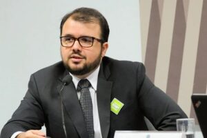 Régis Dudena, secretário da SPA, tirou dúvidas sobre a regulamentação das apostas esportivas. (Foto: Geraldo Magela/Agência Senado)