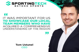 Tom Ustunel, CEO da Sportingtech.