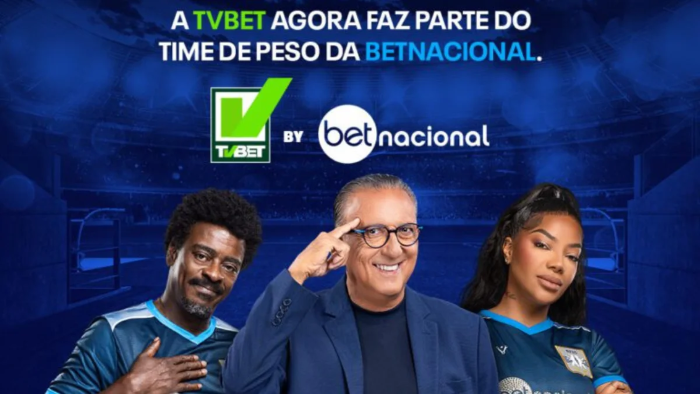 Clientes da TVBet já podem realizar suas apostas na plataforma da Betnacional.