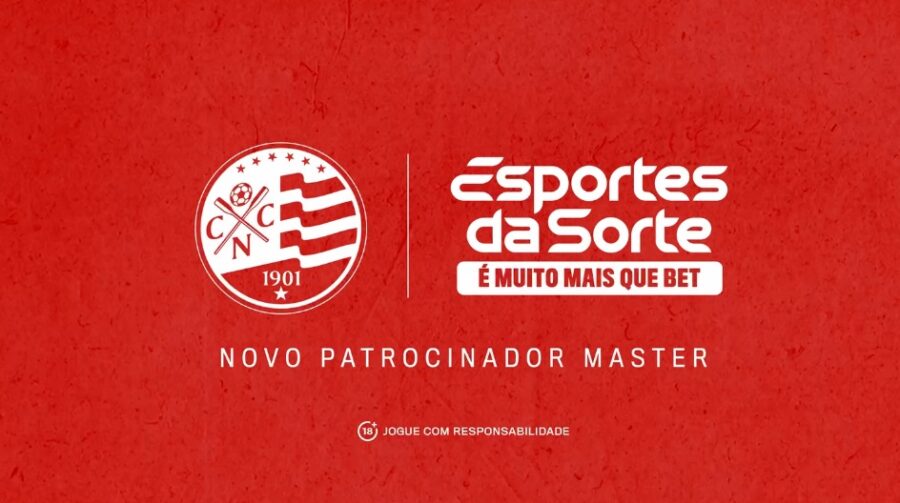 O acordo entre Náutico e Esportes da Sorte é válido por duas temporadas. (Imagem: Divulgação/Náutico)