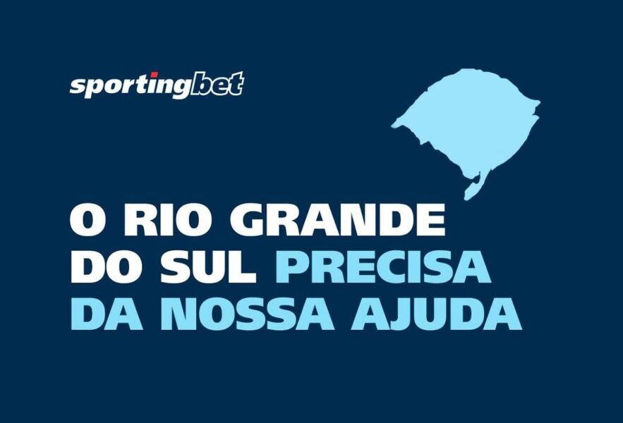 Enchentes no Sul afetaram mais de 400 cidades, deixando milhares desabrigados. (Imagem: Reprodução/Instagram/Sportingbet)