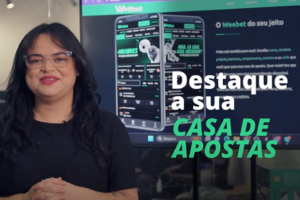 Andressa Franco em campanha da Weebet (Imagem: Reprodução Canal Weebet no YouTube)