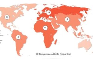 No primeiro trimestre, foram três casos suspeitos identificados no Brasil. (Imagem: Reprodução/IBIA)