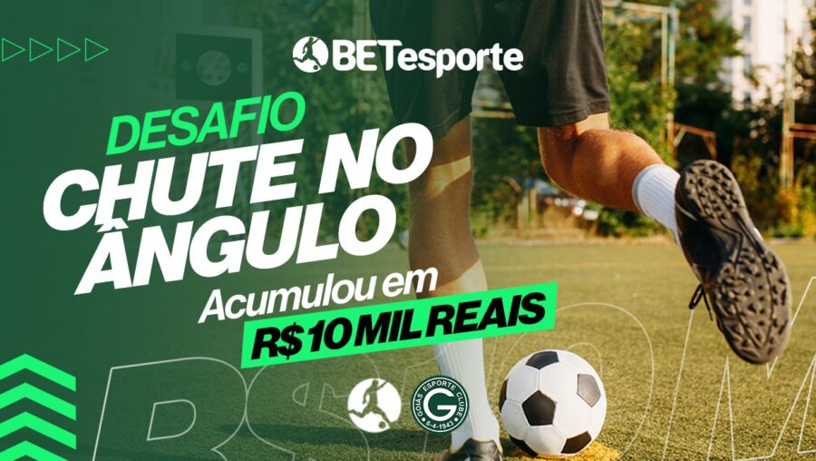 Torcedores precisam fazer a bola passar por um alvo pouco maior que a circunferência da bola. (Imagem: Divulgação/BETesporte)