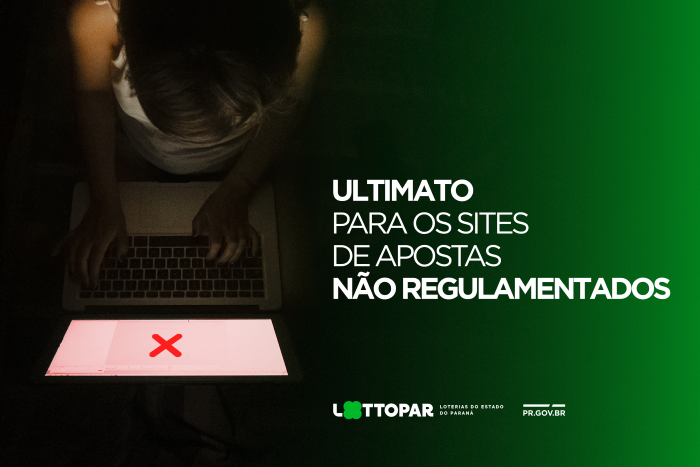 Lottopar emite comunicado sobre decisão que envolve sites que ainda buscaram regulamentação.  (Imagem: Bruna Oloveria - Lottopar)