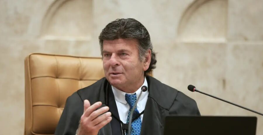 Ministro Luiz Fux, do STF, é o relator da ADI 7.721, proposta pela CNC. (Foto: Agência Brasil)