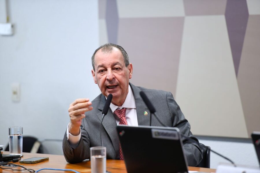 Senador Omar Aziz: (Foto: Edilson Rodrigues/Agência Senado)