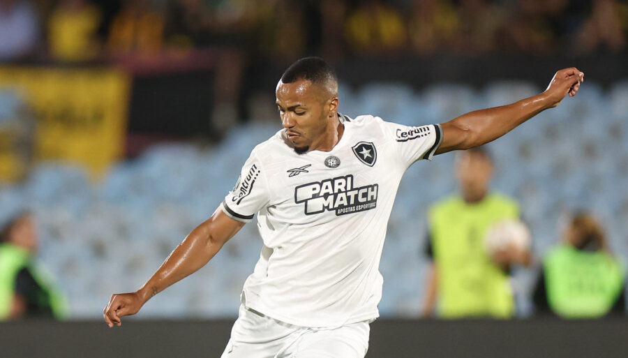 Marlon atuando pelo Botafogo na Copa Libertadores. (Foto: Vitor Silva/Botafogo)