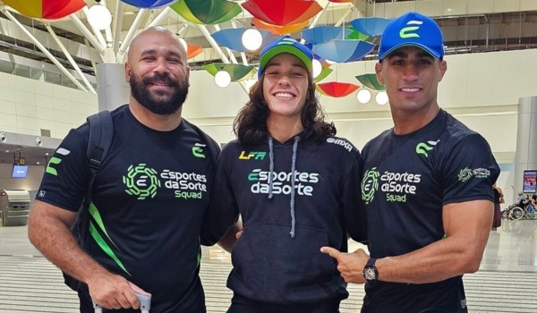 Atleta pernambucana Nicoly Pedroza é patrocinad apela casa de apostas (Foto: Reprodução / Instagram)