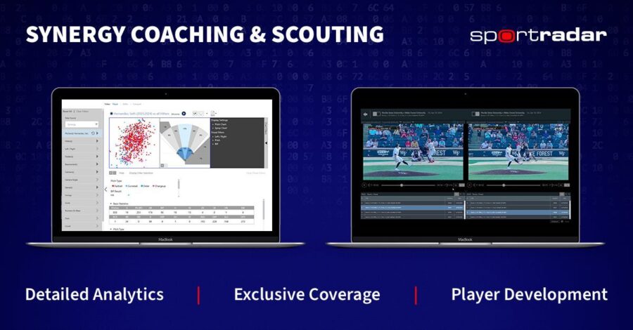 A solução Synergy Coaching and Scouting está posicionada de forma única para atender às necessidades de avaliação de jogadores da MLB. (Imagem: Divulgação)