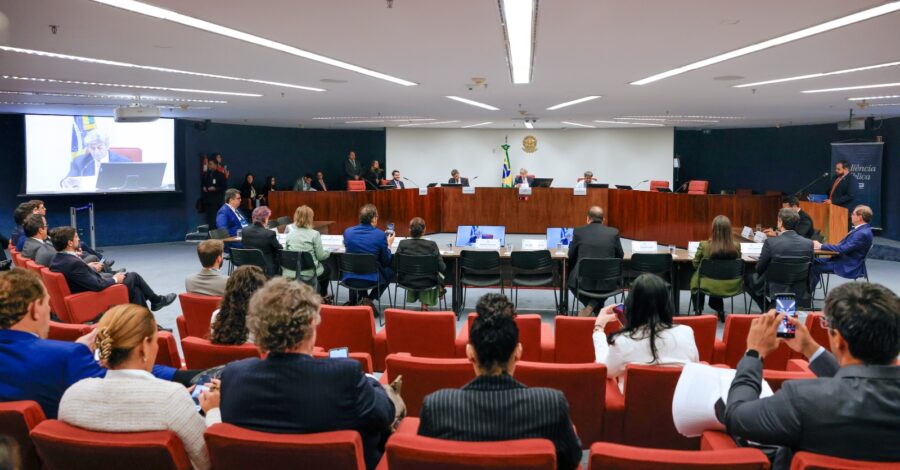 Audiência pública segue até esta terça-feira (12) com debates sobre o tema das apostas no Brasil. (Foto: Rosinei Coutinho -STF)