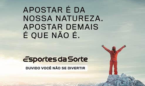 A campanha aborda feitos considerados improváveis, como escalar o Monte Everest. (Imagem: Divulgação/Esportes da Sorte)