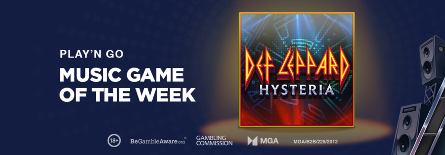 Def Leppard Hysteria é um slot inspirado no disco de uma das bandas que mais fizeram sucesso nos anos 1980. (Imagem: Play