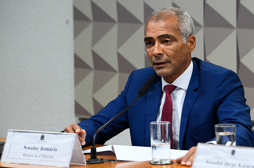 Depoimento de representante da Anatel foi solicitado pelo senador Romário, relator da CPI ( Foto: Marcos Oliveira/Agência Senado)