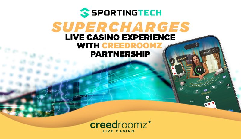 Integração permitirá à Sportingtech oferecer mais de 25 jogos da CreedRoomz. 