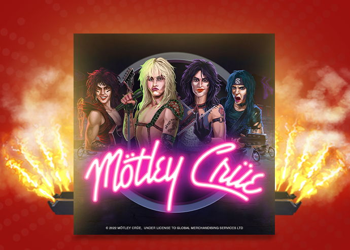 Play’n GO lança slot musical em parceria com a banda Mötley Crüe