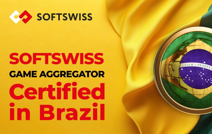 Agregador de Jogos da SOFTSWISS recebe a certificação brasileira. (Imagem: SOFTSWISS) 