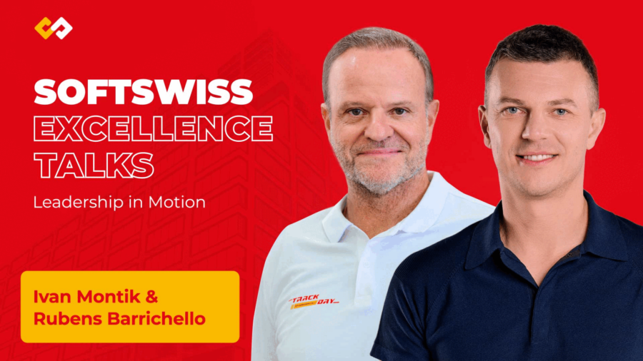 Barrichello é o primeiro convidado no novo projeto do canal do YouTube da SOFTSWISS. (Imagem: SOFTSWISS)