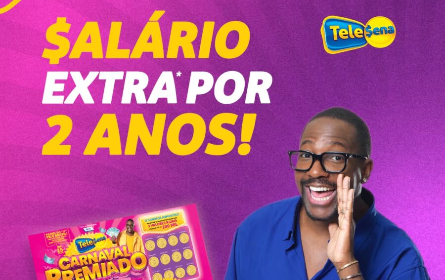 A cartela da Tele Sena custa R$ 15 e pode ser comprada por meio físico ou virtual. (Imagem: Reprodução/Instagram/Tele Sena)