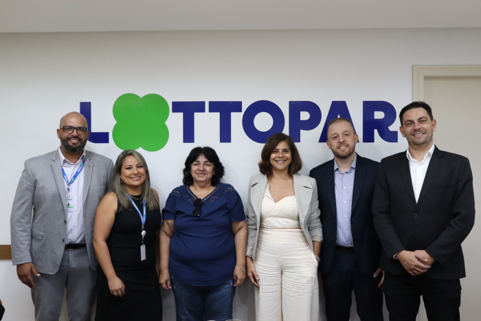 Comitiva da CearaPar visita Lottopar (Foto: Gabriel Lino - Lottopar)
